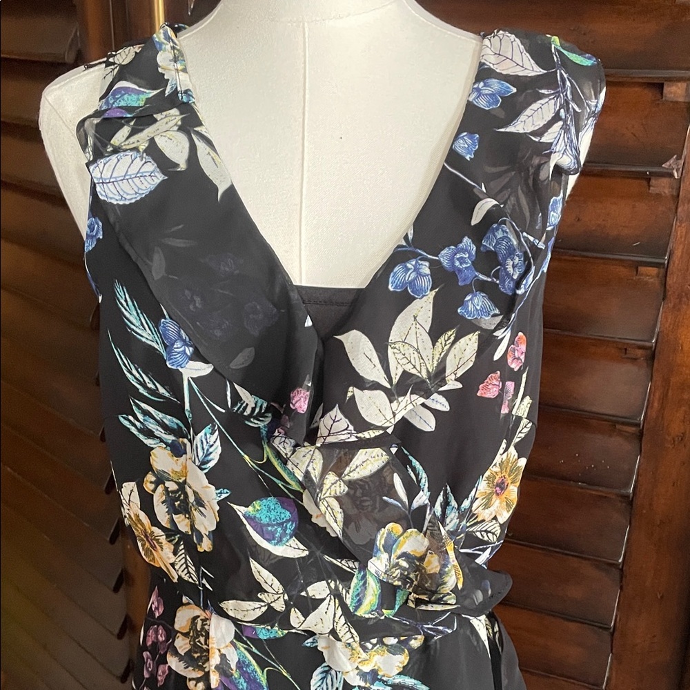 NWT Spenser Jeremy 2 Piece Black Maxi Dress Size 8 - Picture 5 of 12